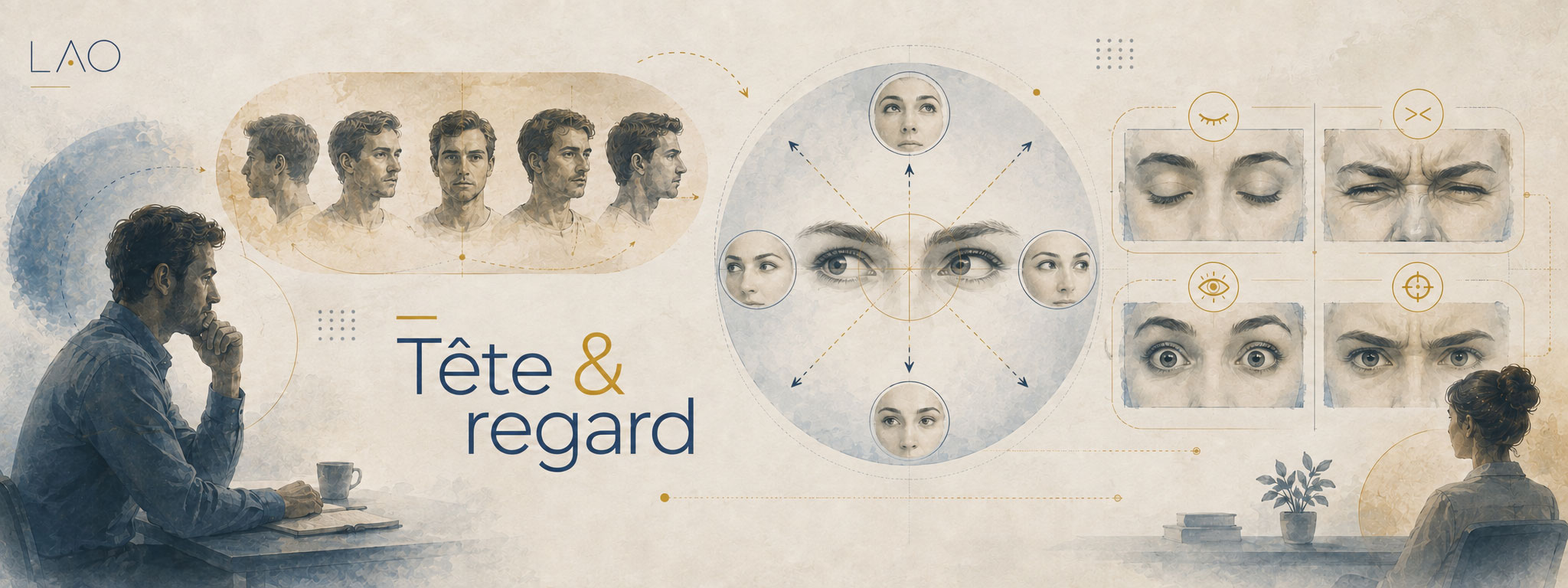 Tete et regard signification sens